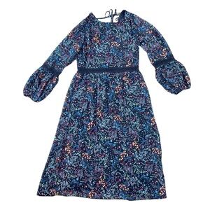 Woman’s Fishbowl floral peasant boho dress size L